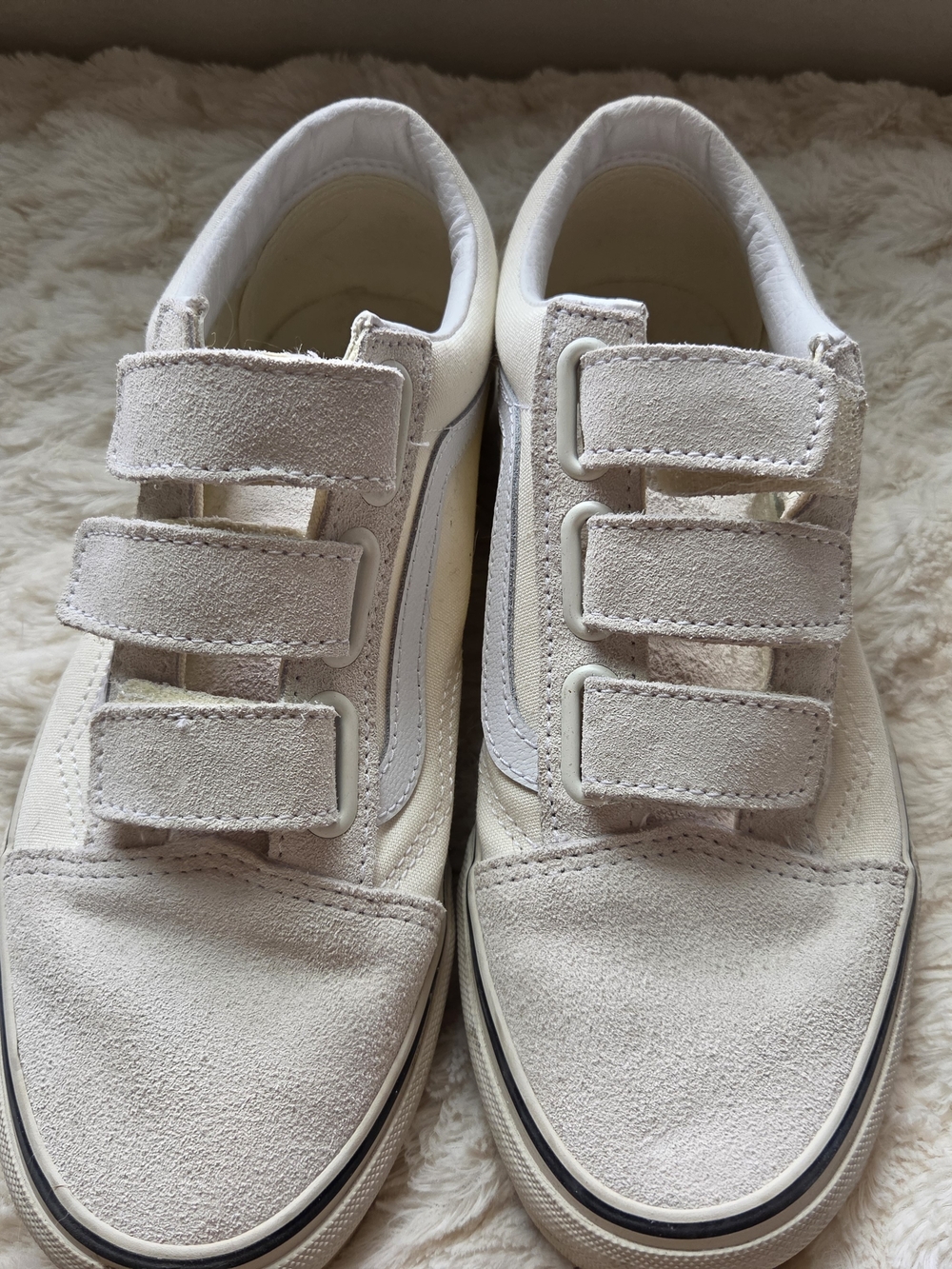 Vans Old Skool V Suede Velcro Shoe